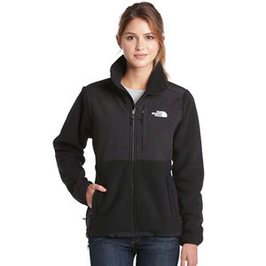The North Face Black Denali Fleece Zip Up, S